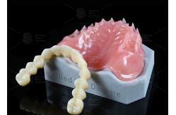 China Professional Dental Practice Milled Acrylic Denture with CAD/CAM Technology supplier