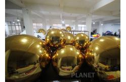 China Event Party Inflatable Mirror Ball With 1 Year Warranty Customized Material supplier