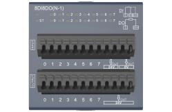 China Decowell Automatic Control Multifunctional Modules 8DI8DO Integrated PLC IO Module supplier