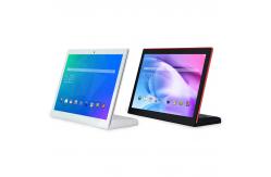 China 14 Inch Desktop Android Touch Screen Advertising Display L-Shaped POE Monitor supplier