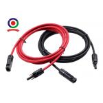 TUV CE Dual Certified Solar Panel Extension Cable With Male To Female Connector for sale