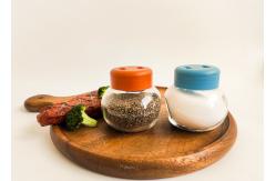China Customizable Glass Jar With Plastic Lid Capacity Customizable Refillable Glass Jar supplier