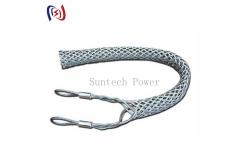 China 12 - 150mm Pilot Wire Cable Mesh Sock Joints Overhead Transmission Line Tools supplier