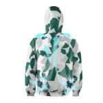 Hooded Air Conditioned Apparel Portable Ac Jacket For Biking Fishing for sale