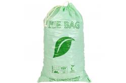 China 1.5mil Ice Poly Packaging Bag Biodegradable Compostable Storage Use Low MOQ supplier