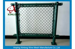China Hot Dipped Galvanized Chain Link Fence For Chicken Farms 20m Length supplier