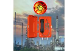China Weatherproof Analog Anti Explosion Telephone With LCD Display For Hazardous Areas supplier