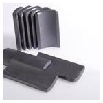 Window Motor Ferrite Magnets 6Fe2O3 Charcoal Gray Strontium Ferrite Magnet for sale