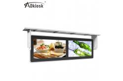 China 1200:1 Digital Bus Advertising Player 19inch Double Remote Control LCD Screen supplier