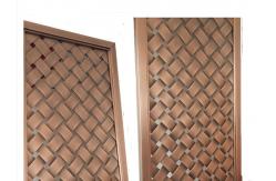 China Architecture Outside Design Concert Hall Metal Facade Fabric With Antique Copper supplier