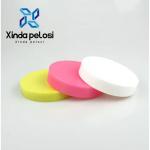 Plastic Bottle Screw Caps Custom Logo Smooth Caps With PET Aluminum Foil Seal Liners for sale