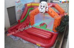 China Durable Commercial  Inflatable Bouncy Slide For Outdoor / Backyard supplier