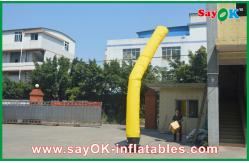 China Inflatable Stick Man Yellow Inflatable Guy , Advertisement Air Dancers Inflatables supplier
