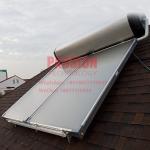 250L Flat Plate Solar Water Heater Black Chrome Flat Panel Solar Heating Collector for sale