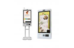 China Windows 32inch Self Payment Kiosk Wall Mounted With Android Os supplier