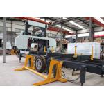 15KW 30KW Wood Portable Sawmill Mobile Wood Milling Machine With Cant Hook