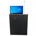 Intelligent Flush Mount Retractable Screen LCD Monitor Lift Fast Lifting Built-in Microphone for Conferences for sale