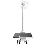Portable Solar Light Tower With 400W LED Lamps 3*460W Solar Panel For Mine Lighting for sale
