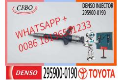China High Quality Common Rail Fuel Injector 295900-0190  23670-30170 supplier