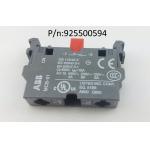 Switch Abb#MCB01 , NC Contact Block For Auto Cutter GTXL 925500594 Machine