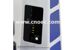 China Trinocular Infinity Optical Fluorescence Microscope With Halogen Lamp supplier