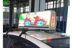 China High Resolution P6 Car LED Sign Display RGB 3 In 1 Pixel Configuration supplier
