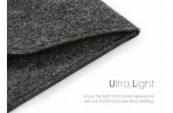 China Soft Smooth Interior 11 Inch Felt Laptop Case For Notebook supplier