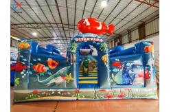 China Customzied Inflatable Bouncy House Undersea World Fun City Jumping Castle supplier