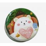 0.35mm Thickness Tinplate Cookie Tin Box  Offset Printing for sale