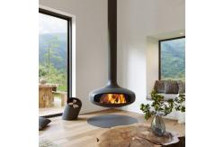 China Customized Heavy Duty Wood Burning Fire Pit Carbon Iron Round Shape supplier