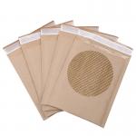 Recyclable Kraft Honeycomb Paper Padded Mailers Self Adhensive Tape for sale