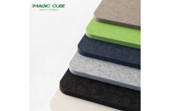 China Customized Polyester Fiber Sound-Absorbing Panels For Audio Rooms with cutting supplier