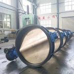 Handle Butterfly Valve Ductile Iron Manual Wafer Type Soft Seal Butterfly Valve DN50 100 150 200 for sale