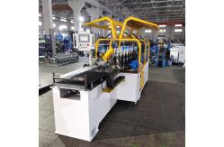 China 15kw Steel Roofing Machine Purlin Drip Edge Rollformers supplier