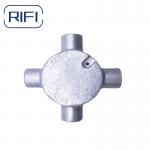 GI Circular Junction Box 4 Way Malleable Iron Electrical Metal Enclosure Box for sale