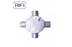 China Electrical Conduit Circular Junction Box Malleable Iron 20mm 25mm supplier