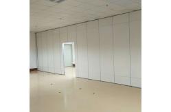 China Interior Room Divider Folding Partition Walls Fabric Surface For Ballroom supplier