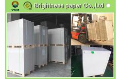 China Smooth Surface Grey Back Duplex Board Thick Cardboard Sheets For Small Boxes supplier