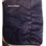 Microfiber 300gsm 150cm Width Black Durable Piping Good-looking Sports Cleaning Towel for sale