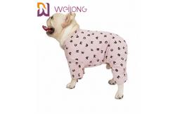 China Customization Autumn / Winter Sweatshirt Pet Pajama BSCI Dog Fleece Onesie supplier