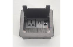 China High Quality Aluminum Alloy brush cover  power socket for commercial/Home supplier