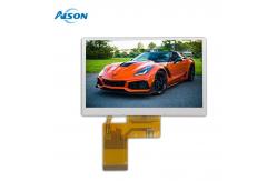 China 4.3 Inch 800x480 IPS TFT LCD Display 450 Cd/M2 RGB Interface supplier