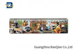 China Lovely / Cute Animal Custom Printed Plastic Rulers 3D Printing Service Eco - Friendly supplier