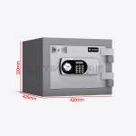 YB/FH-32 Solid Steel Fireproof Safe Box With 32 MM Solid Steel Latches High-Performance Fire Protection Solution for sale