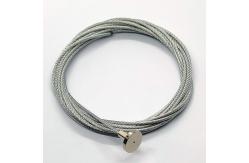 China T Shape Terminal Flexible Wire Cable Sling 7X7 Lanyard Stainless Steel Wire Rope supplier