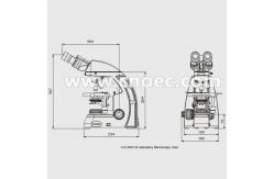 China Binocular Head Compound Optical Microscope Infinity Plan Microscopes A12.0907-B supplier