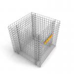 6mm 10x10cm Garden Planter Welded Mesh Gabion for sale