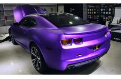China Matte Metallic Deep Sea Blue Car Wrap Film Moisture - Proof 4.8MIL Thickness supplier