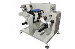 China Adjustable Rewind Shaft 600mm Automatic Label Slitting Machine Line supplier