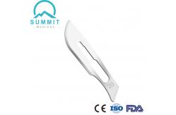 China Stainless Steel Surgical Scalpel Blade No 4 Handle supplier